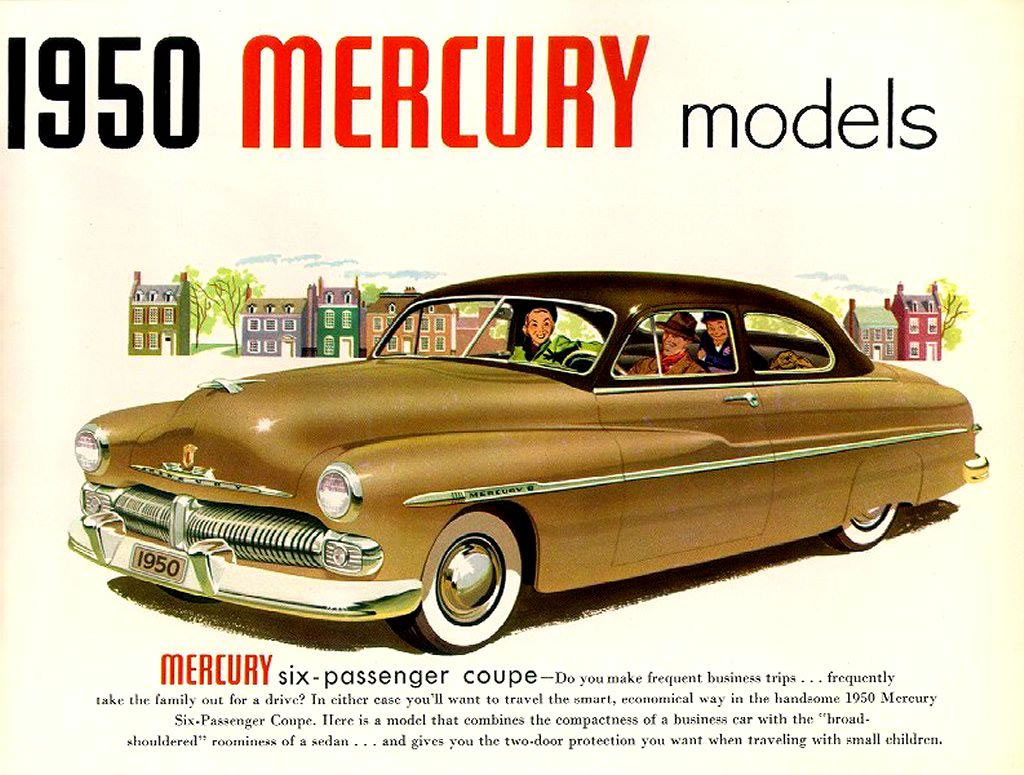 1950 Mercury Brochure Page 5
